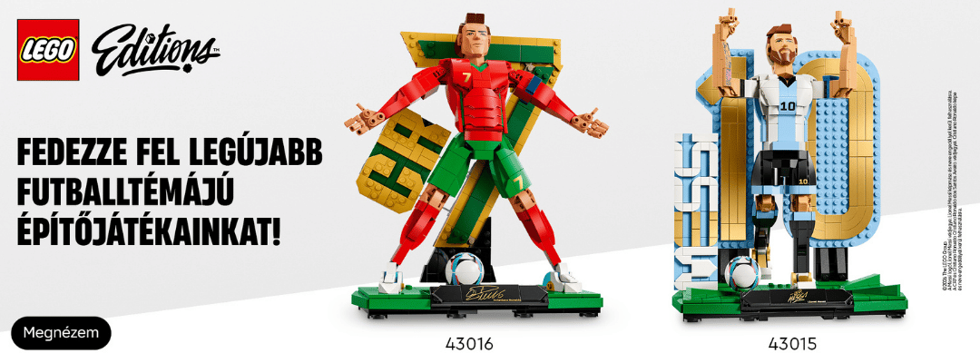 LEGO focis termékek