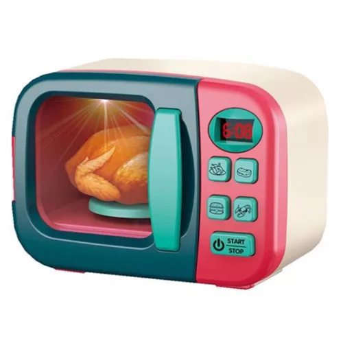 Luna Mini Appliance mikrohullámú sütő játékszett fénnyel