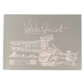 Füzfői Lady famentes spirálozott vázlatfüzet B/5 – 32 lap