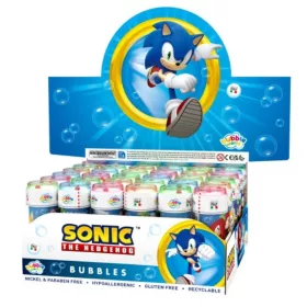 Dulcop Sonic the Hedgehog buborékfújó (60 ml)