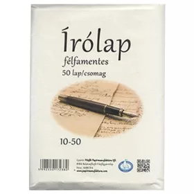 Füzfői Félfamentes borítékos írólapok – 50 db