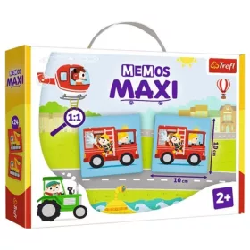 Trefl 02267 Memos Maxi memóriajáték – Járművek (24 db)