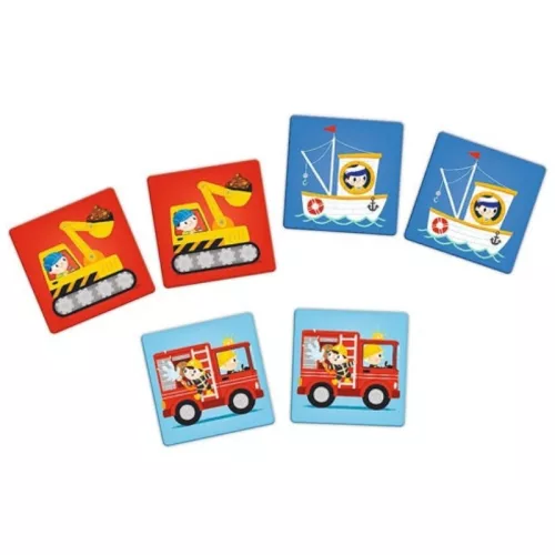 Trefl 02267 Memos Maxi memóriajáték – Járművek (24 db)