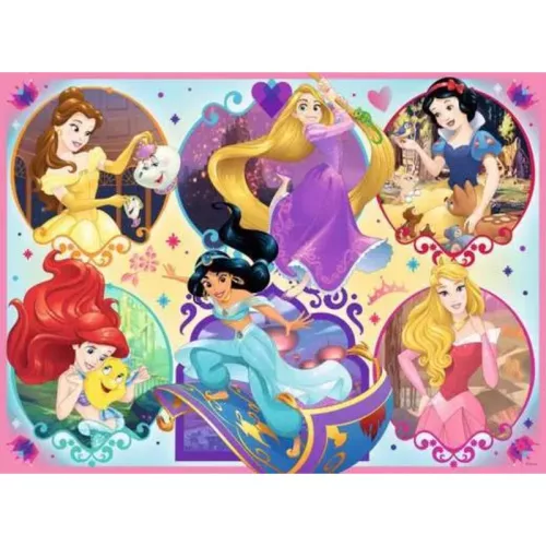 Ravensburger 10796 puzzle - Disney Hercegnők 2. (100 db)