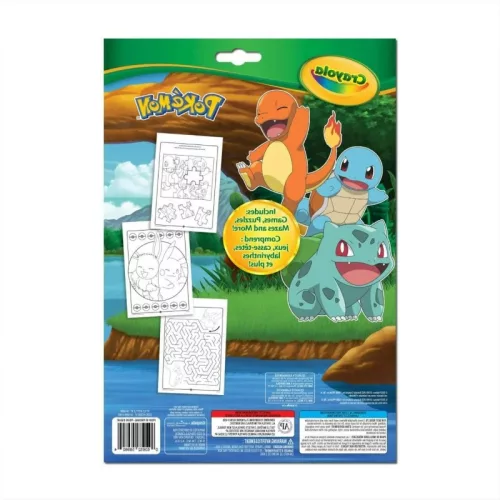 Crayola Color & Activity Pokémon foglalkoztató
