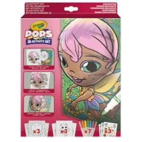 Crayola POP's 3D foglalkoztató – Tündérföld