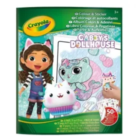Crayola Színező és matricázó füzet - Gabi babaháza