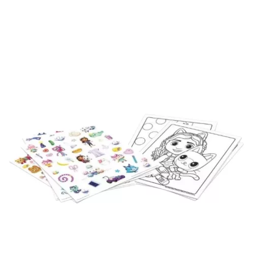 Crayola Színező és matricázó füzet - Gabi babaháza