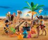 Playmobil History 5387 A sírfosztogatók tábort vernek