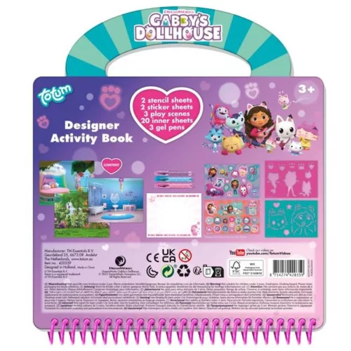 Gabi Babaháza tervező füzet