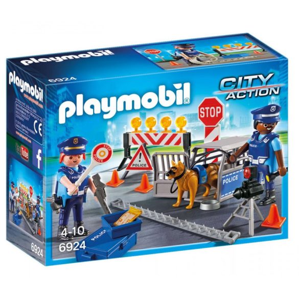 Playmobil 6924 Rendőrségi útlezárás