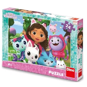 Gabi babaháza puzzle (24 db)