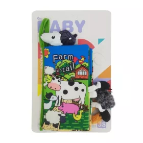 Textil mesekönyv állatokkal – Farm