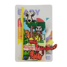 Textil mesekönyv állatokkal – Dzsungel