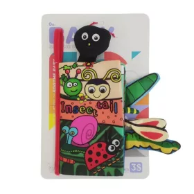 Textil mesekönyv állatokkal – Bogarak