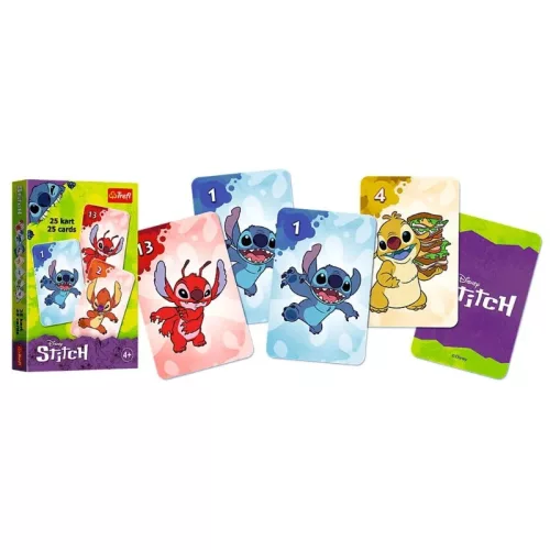 Trefl 08978 Fekete Péter kártya - Stitch