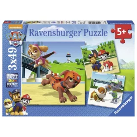 Ravensburger 09239 puzzle – Mancs őrjárat (3x49 db-os)