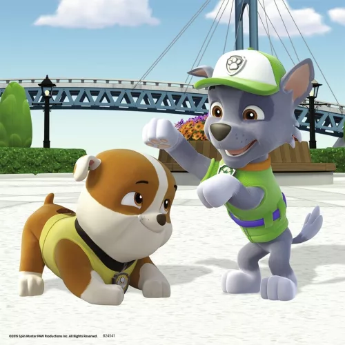 Ravensburger 09239 puzzle – Mancs őrjárat (3x49 db-os)