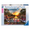 Ravensburger 19606 Puzzle - Amszterdami bicikli túra (1000 db-os)