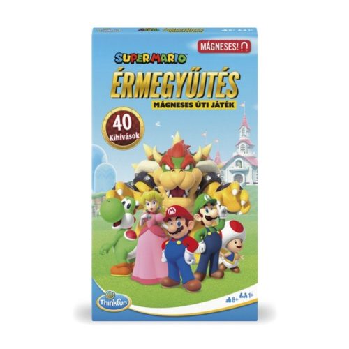 Thinkfun mágneses útijáték - Super Mario: Érmegyűjtés