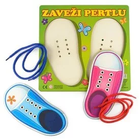 Cipő-fűző fajáték