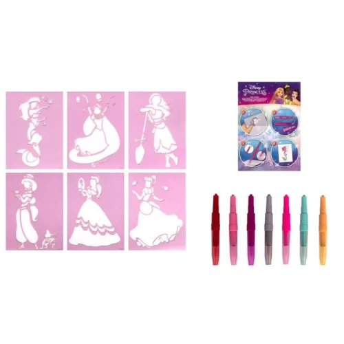 Disney Hercegnők kreatív játék fújós filctoll szett