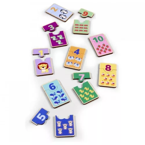 Eichhorn Games – Szám párosító kirakó