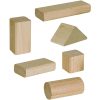 Eichhorn natúr fa építőkészlet formaválogatós dobozban (50 db-os)