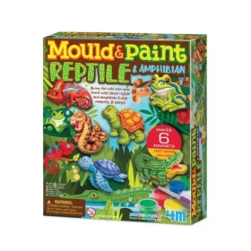 4M Gipszöntő kreatív szett – Hüllők és kétéltűek