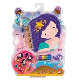 Hableányos napló matricákkal