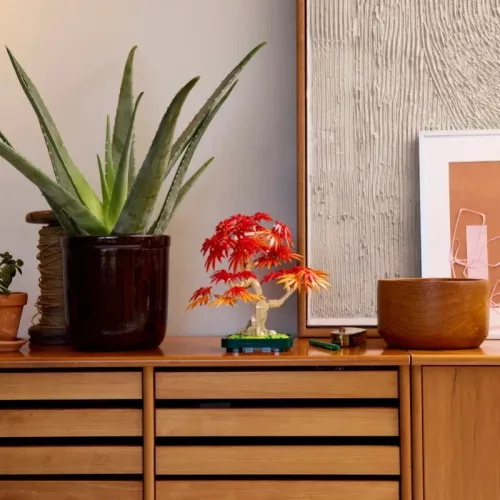 LEGO Botanicals 10348 Vöröslevelű japán juhar bonsai