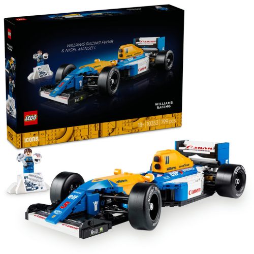 LEGO Icons 10353 Williams Racing FW14B és Nigel Mansell