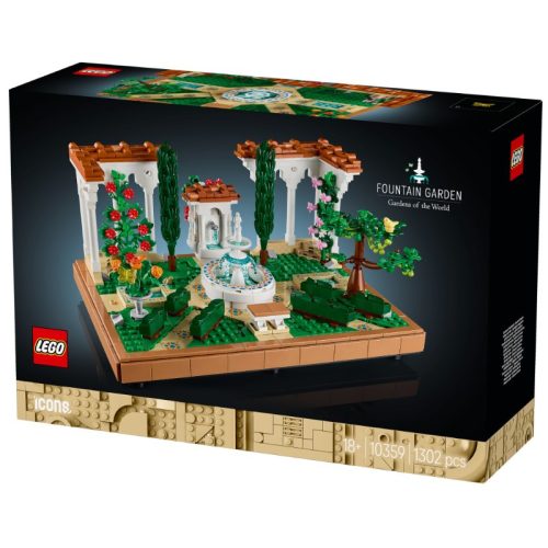 LEGO Icons 10359 Kert szökőkutakkal