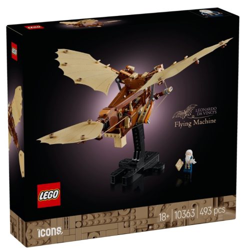 LEGO Icons 10363 Leonardo da Vinci repülő szerkezete