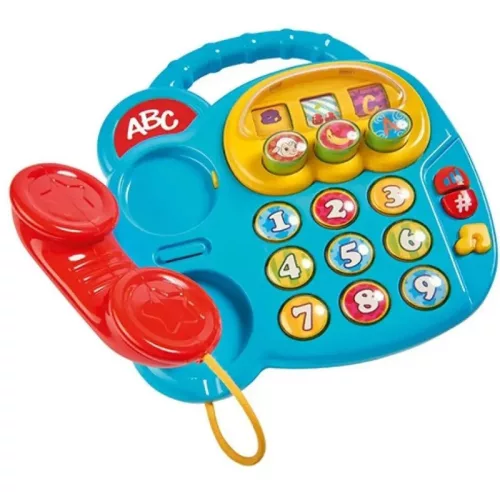 Simba Toys ABC színes telefon