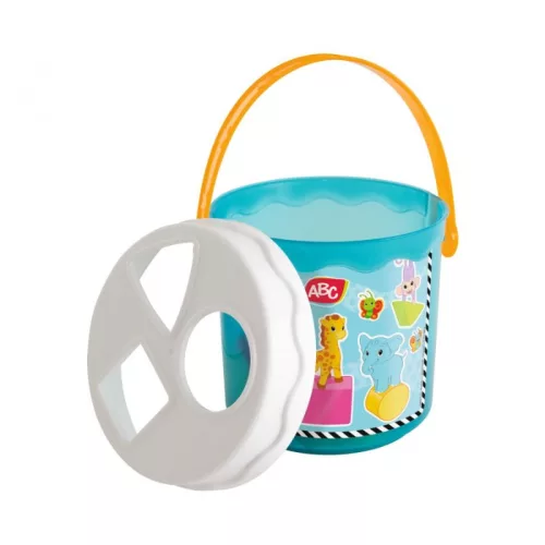 ABC Színes formabedobó vödör