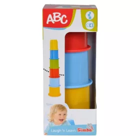 ABC Építő piramis készségfejlesztő bébijáték