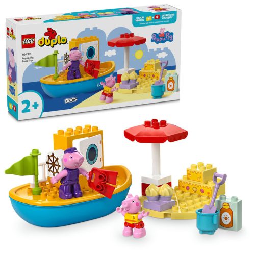 LEGO DUPLO Peppa Malac 10432 Peppa malac hajókirándulása