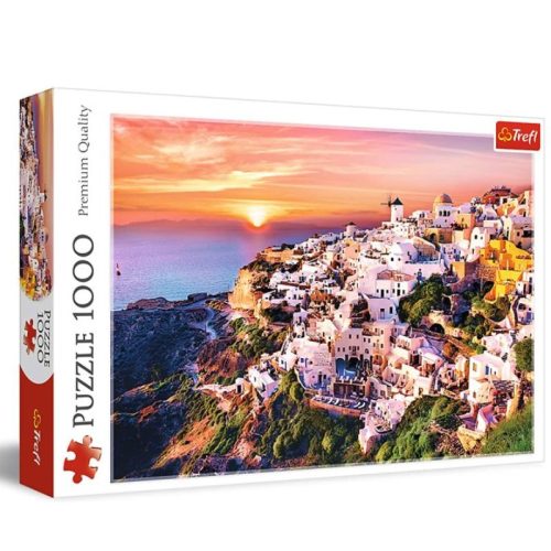 Trefl 10435 Premium Quality puzzle - Santorini naplementében (1000 db)