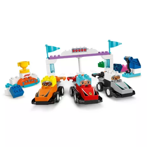 LEGO DUPLO Town 10445 F1 versenyautók és pilóták