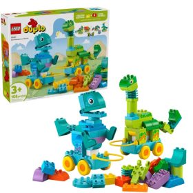 LEGO DUPLO 10451 Városi kalandok: 3 az 1-ben guruló dinók