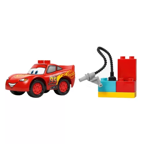 LEGO DUPLO Disney 10456 Verdák: McQueen látogatása Doki garázsában
