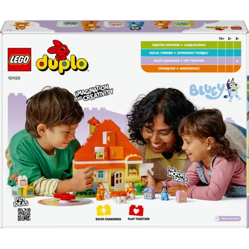 LEGO DUPLO Bluey 10459 Bluey családi háza memóriajátékkal