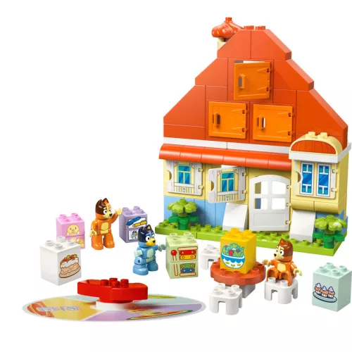 LEGO DUPLO Bluey 10459 Bluey családi háza memóriajátékkal