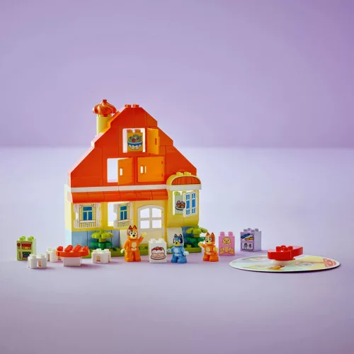 LEGO DUPLO Bluey 10459 Bluey családi háza memóriajátékkal