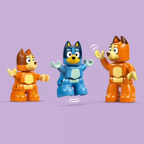 LEGO DUPLO Bluey 10459 Bluey családi háza memóriajátékkal
