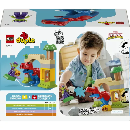 LEGO DUPLO Disney 10463 Dinoszaurusz Spidey-Rex vs. Zöld Manó