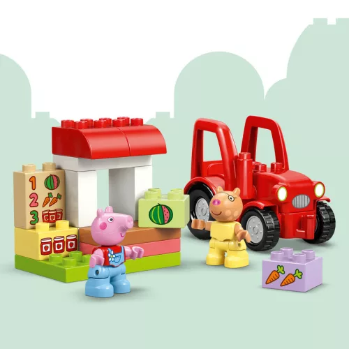 LEGO DUPLO Peppa Pig 10468 Traktor és piac