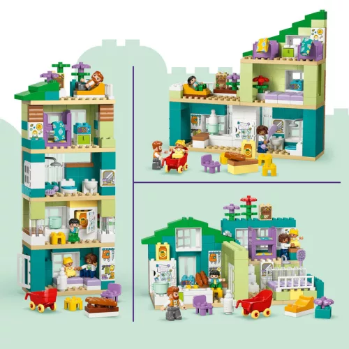 LEGO DUPLO Town 10470 3 az 1-ben modern családi ház figurákkal