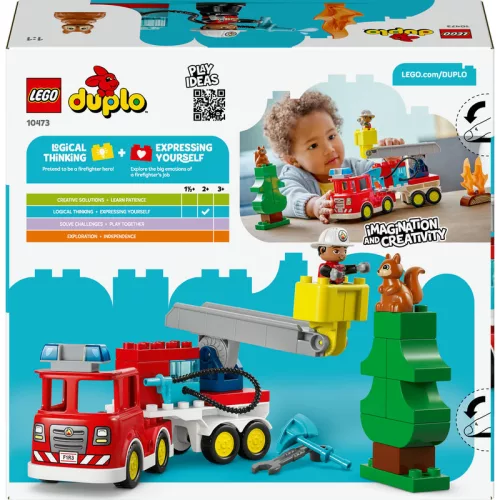 LEGO DUPLO Town 10473 Tűzoltóautó tömlővel és tűzoltóval